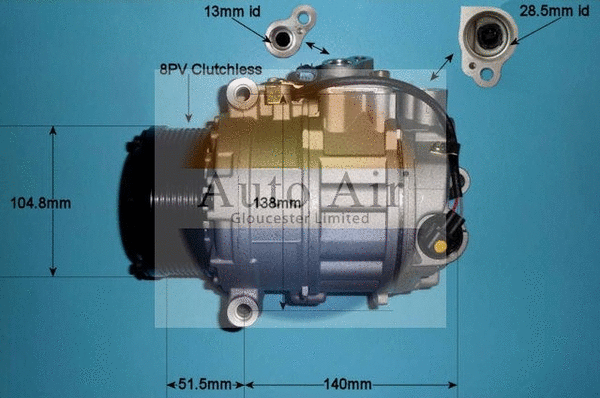 Compressor, air conditioning (14-0306P)