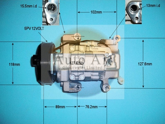 Compressor, air conditioning (14-0086)