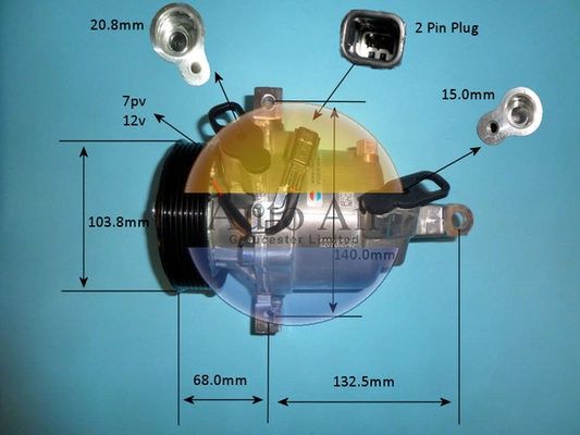 Compressor, air conditioning (14-0817P)
