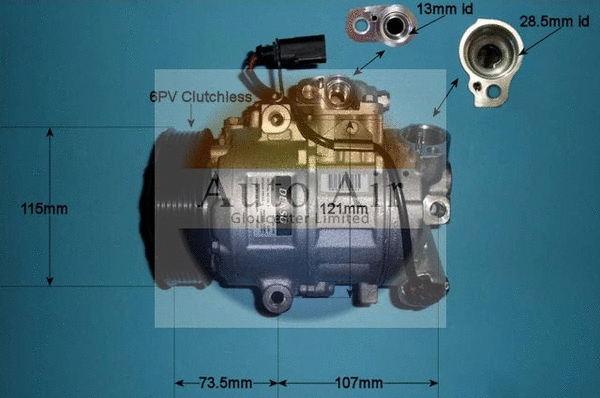 Compressor, air conditioning (14-0288)