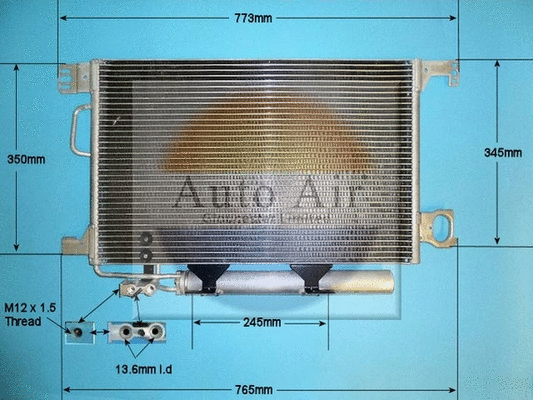 Condenser, air conditioning (16-1316)