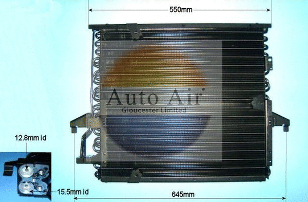 Condenser, air conditioning (16-6596)