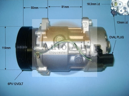 Compressor, air conditioning (14-1226P)