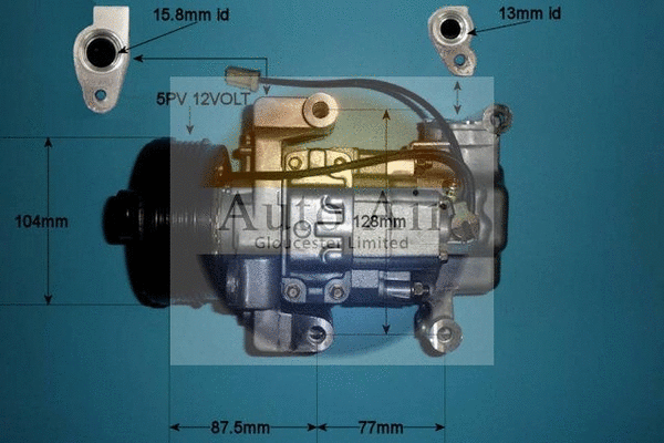 Compressor, air conditioning (14-0079p)
