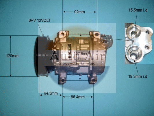Compressor, air conditioning (14-1240)