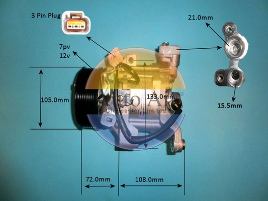 Compressor, air conditioning