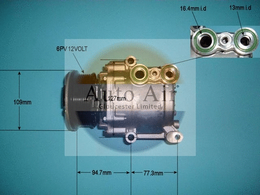 Compressor, air conditioning (14-9759)