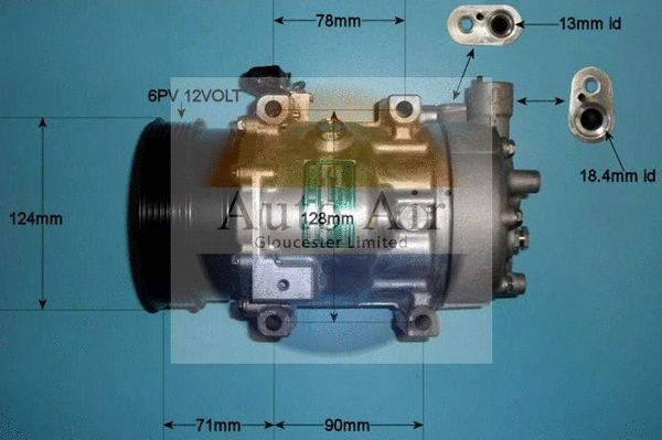 Compressor, air conditioning (14-1137)