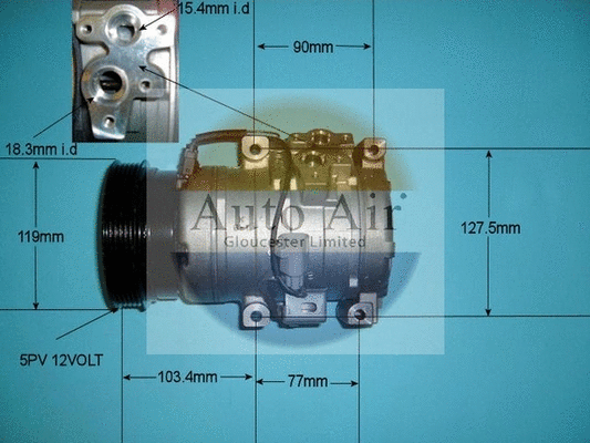 Compressor, air conditioning (14-0092)