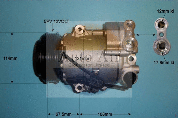 Compressor, air conditioning (14-7478P)