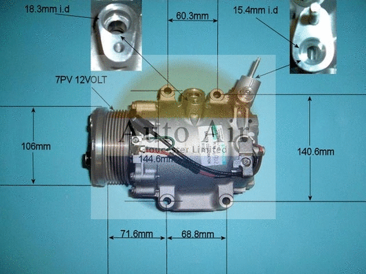 Compressor, air conditioning (14-4902)