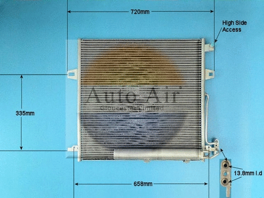 Condenser, air conditioning (16-1331)