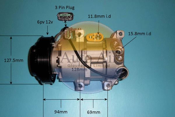 Compressor, air conditioning (14-1822P)
