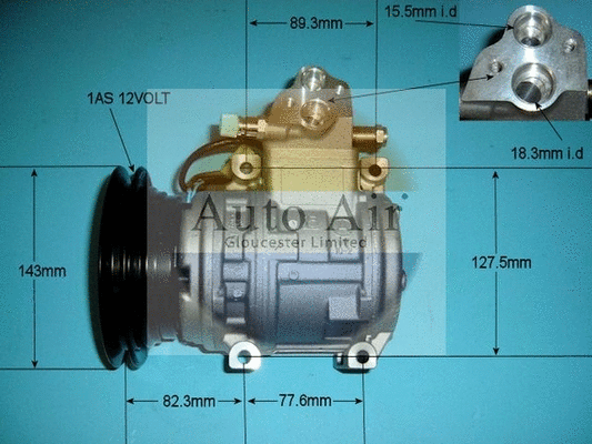 Compressor, air conditioning (14-7422)