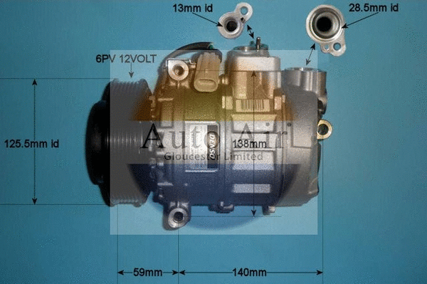 Compressor, air conditioning (14-1119)