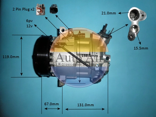 Compressor, air conditioning (14-1819)