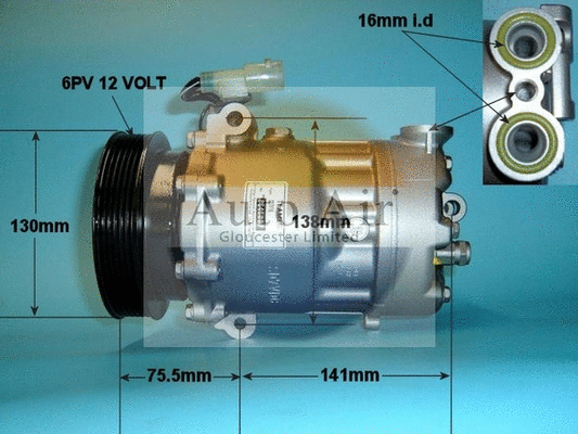 Compressor, air conditioning (14-1261R)