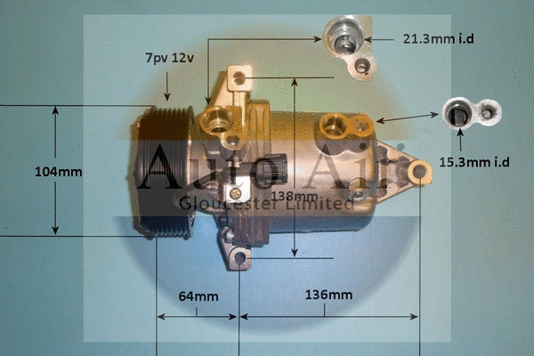 Compressor, air conditioning (14-2089P)