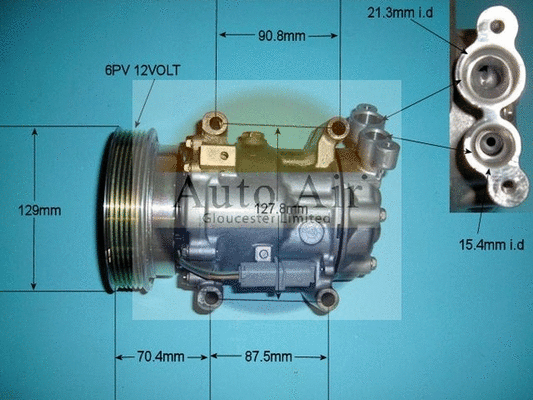 Compressor, air conditioning (14-1452)