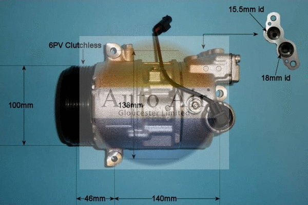 Compressor, air conditioning (14-0029P)