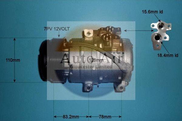 Compressor, air conditioning (14-2077)