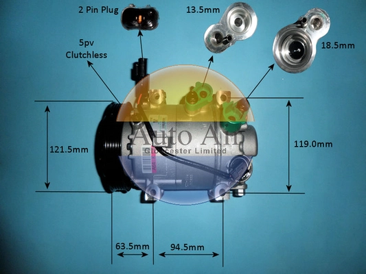 Compressor, air conditioning (14-1073)