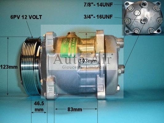 Compressor, air conditioning (14-0103A)