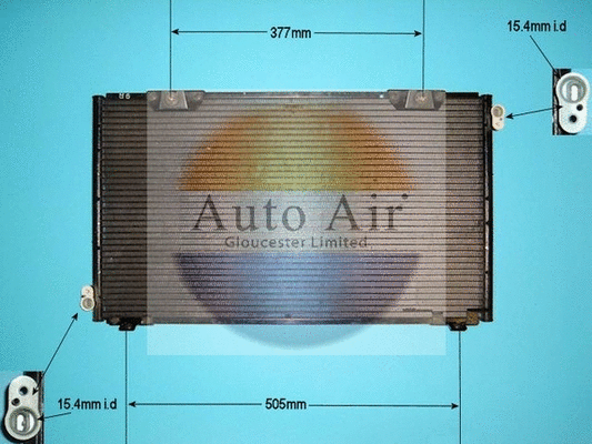 Condenser, air conditioning (16-1009)