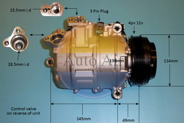 Compressor, air conditioning (14-9152P)