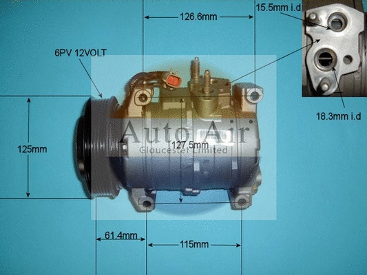 Compressor, air conditioning (14-3541R)
