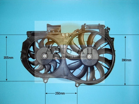 Electric Motor, radiator fan (05-1121)
