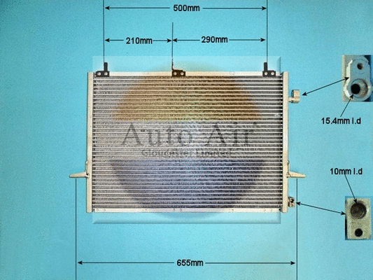 Condenser, air conditioning (16-6509)