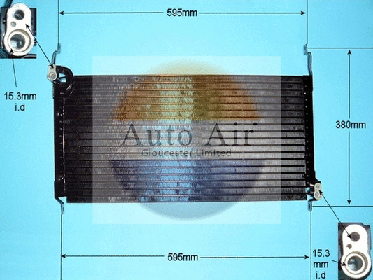 Condenser, air conditioning (16-9772)