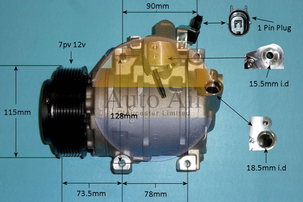 Compressor, air conditioning (14-1291)
