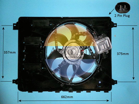 Electric Motor, radiator fan (05-1261)