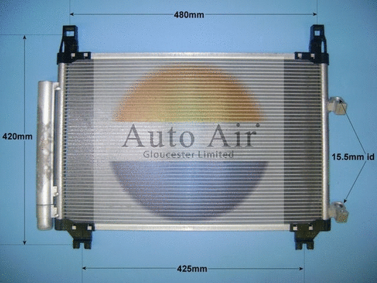 Condenser, air conditioning (16-9934)