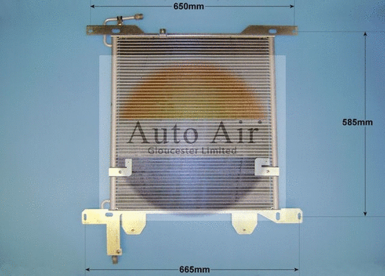 Condenser, air conditioning (16-9766)