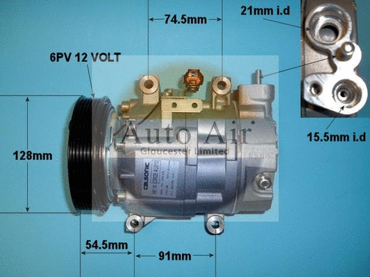 Compressor, air conditioning (14-1105)