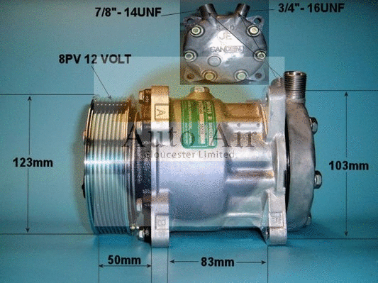 Compressor, air conditioning (14-0103B)