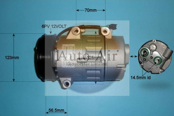 Compressor, air conditioning (14-0097P)