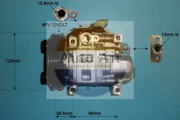 Compressor, air conditioning (14-0031)