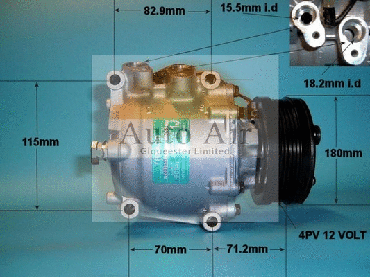 Compressor, air conditioning (14-1184)