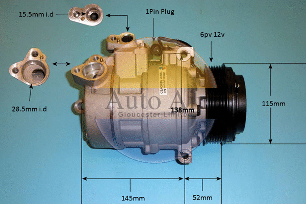 Compressor, air conditioning (14-6467P)