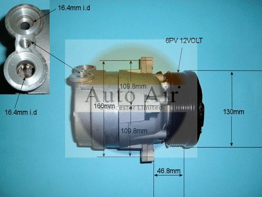 Compressor, air conditioning (14-4590)