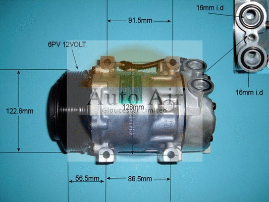 Compressor, air conditioning (14-3542)
