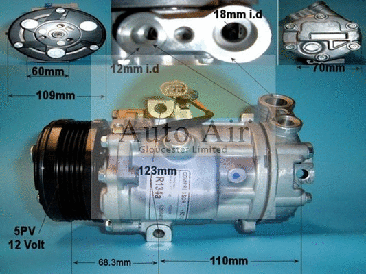 Compressor, air conditioning (14-1232P)