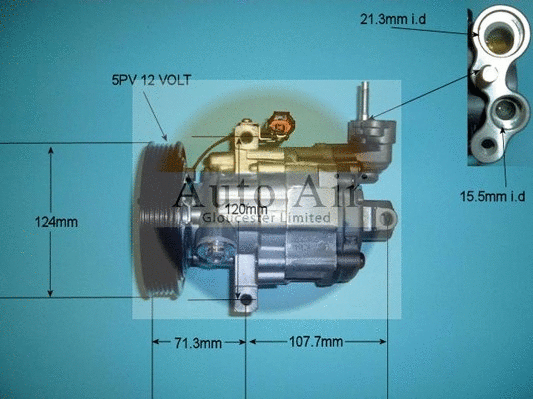 Compressor, air conditioning (14-1453)