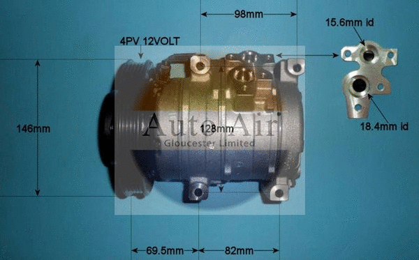 Compressor, air conditioning (14-0093)