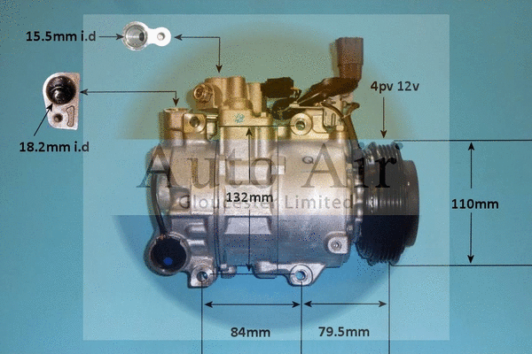 Compressor, air conditioning (14-1058)