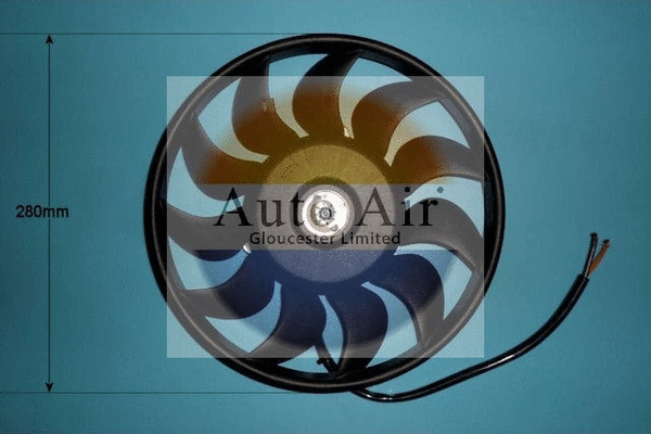 Electric Motor, radiator fan (05-1007)